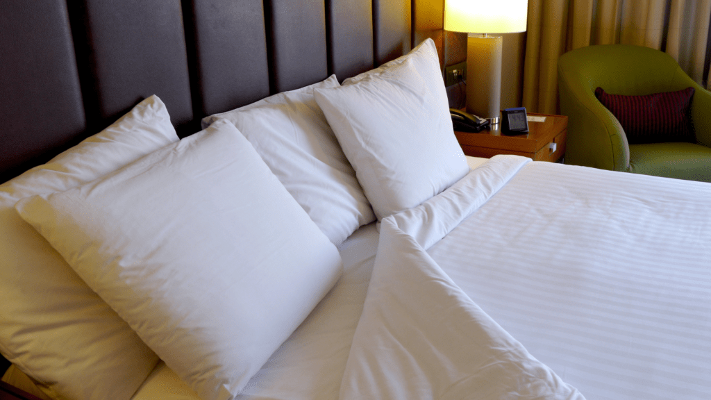 Keep your goose-down pillows fresh and fluffy