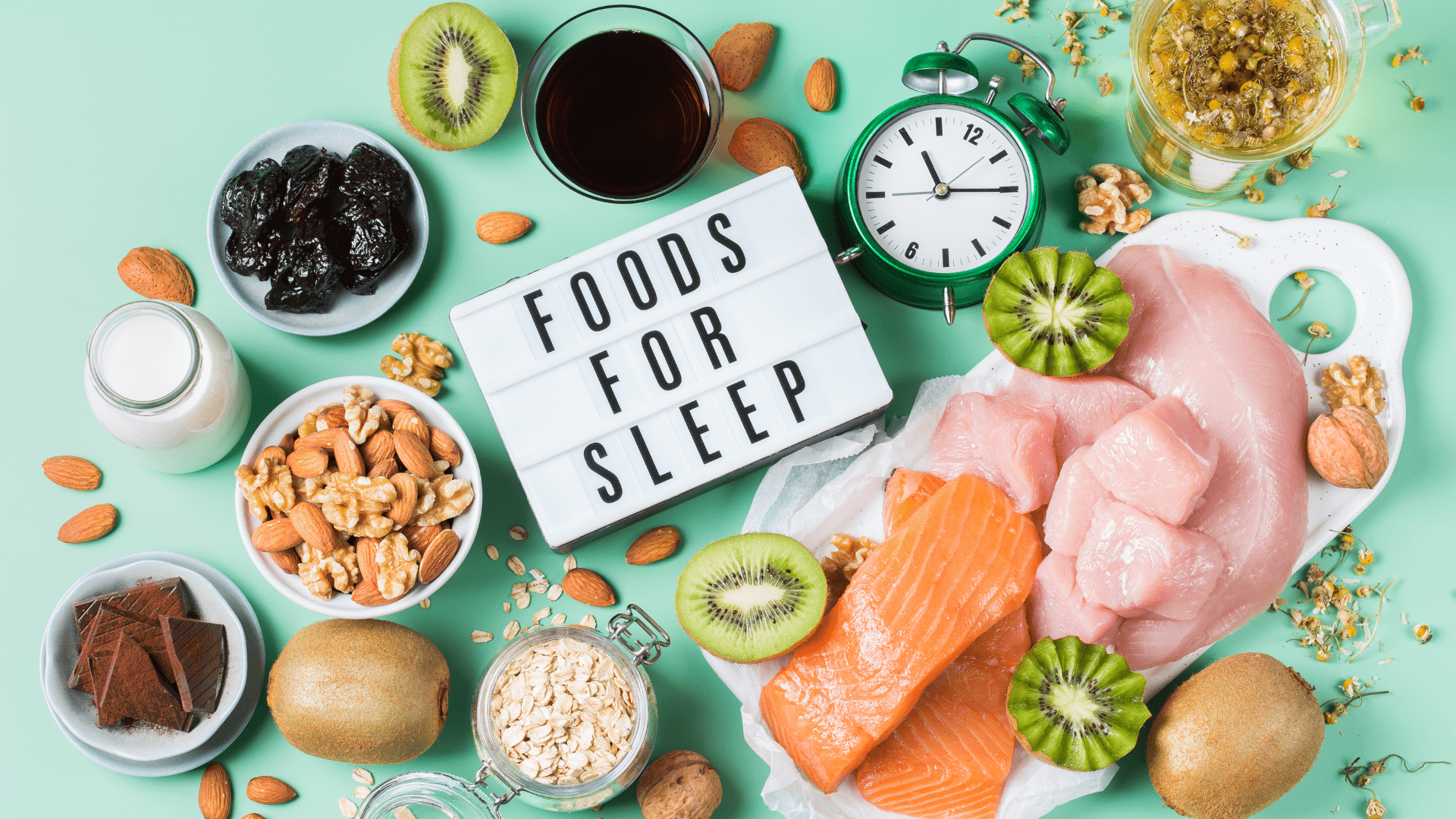 You are currently viewing Foods That Help You Sleep: 9 Powerful Foods for a Better Sleep